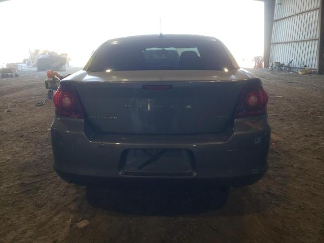 1C3CDZCB1DN680734 - 2013 DODGE AVENGER SXT GRAY photo 6