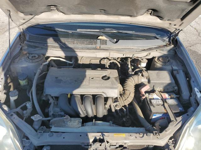 2T1KR32E35C338398 - 2005 TOYOTA COROLLA MA XR GRAY photo 11