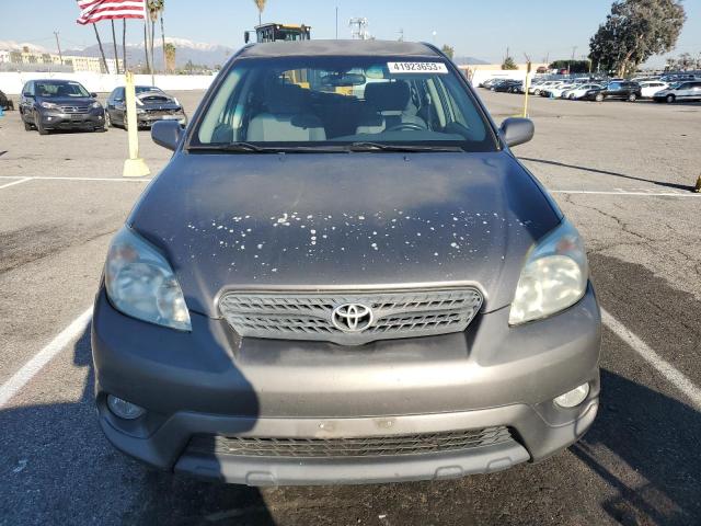 2T1KR32E35C338398 - 2005 TOYOTA COROLLA MA XR GRAY photo 5