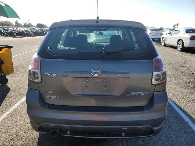 2T1KR32E35C338398 - 2005 TOYOTA COROLLA MA XR GRAY photo 6