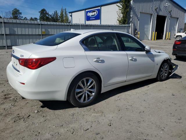 JN1BV7AP5EM674436 - 2014 INFINITI Q50 BASE WHITE photo 3