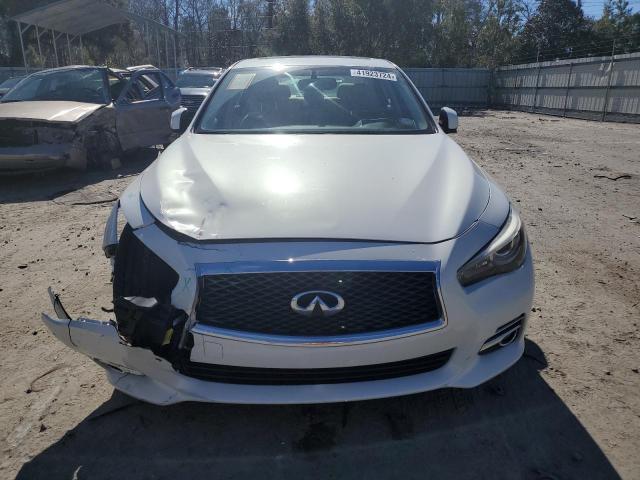 JN1BV7AP5EM674436 - 2014 INFINITI Q50 BASE WHITE photo 5