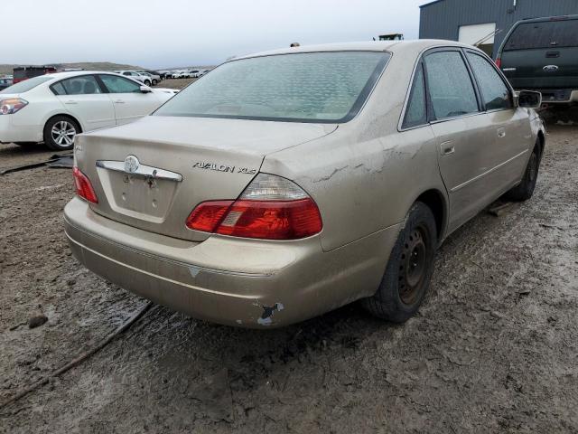 4T1BF28B83U297200 - 2003 TOYOTA AVALON XL TAN photo 3