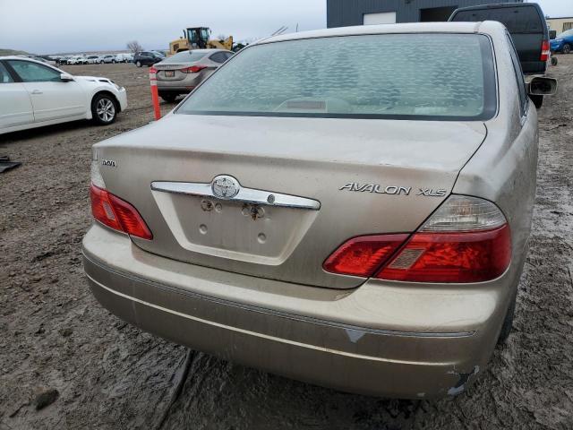 4T1BF28B83U297200 - 2003 TOYOTA AVALON XL TAN photo 6