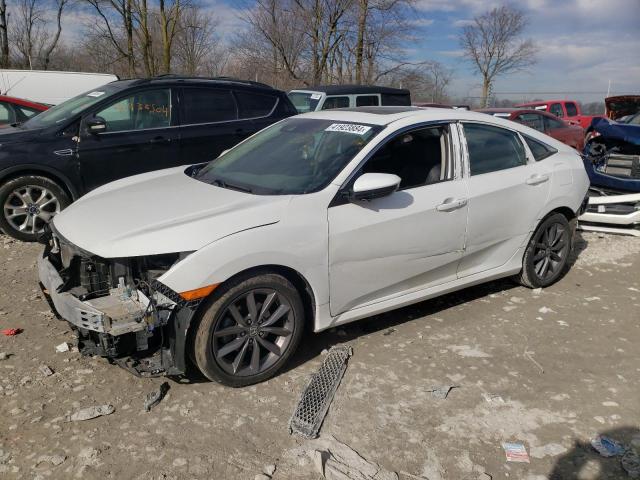 19XFC1F75ME006563 - 2021 HONDA CIVIC EXL WHITE photo 1