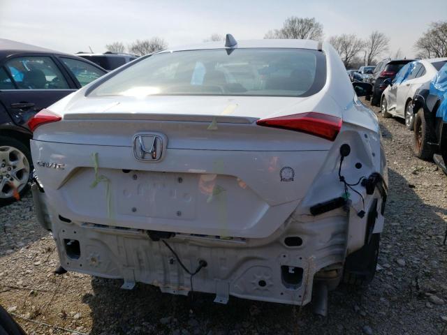 19XFC1F75ME006563 - 2021 HONDA CIVIC EXL თეთრი ფოტო 6