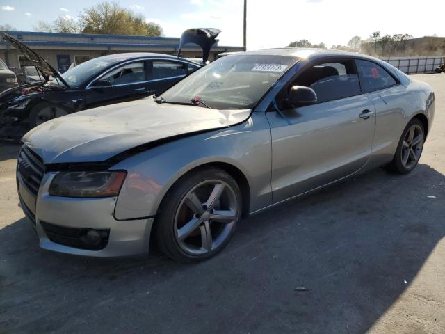 WAUDK78T49A021411 - 2009 AUDI A5 QUATTRO GRAY photo 1