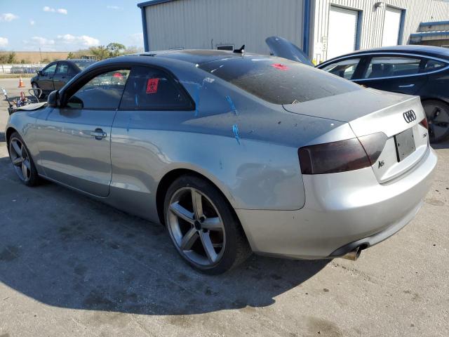 WAUDK78T49A021411 - 2009 AUDI A5 QUATTRO GRAY photo 2