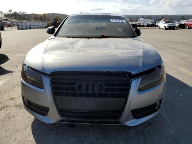 WAUDK78T49A021411 - 2009 AUDI A5 QUATTRO GRAY photo 5