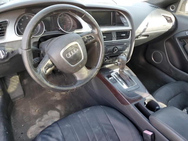 WAUDK78T49A021411 - 2009 AUDI A5 QUATTRO GRAY photo 8