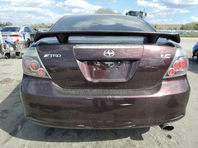 JTKDE3B74A0316834 - 2010 TOYOTA SCION TC ბურგუნდია ფოტო 6