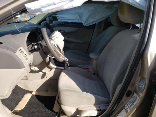 1NXBU40E39Z143574 - 2009 TOYOTA COROLLA BASE BEIGE photo 7