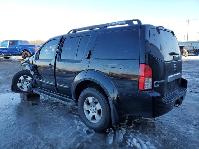 5N1AR18WX7C637863 - 2007 NISSAN PATHFINDER LE შავი ფოტო 2