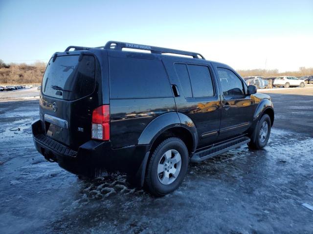 5N1AR18WX7C637863 - 2007 NISSAN PATHFINDER LE შავი ფოტო 3