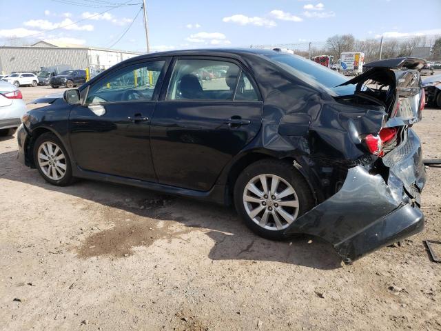 2T1BU4EE7AC291063 - 2010 TOYOTA COROLLA BASE 黑色 照片 2