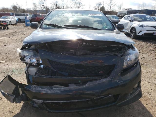 2T1BU4EE7AC291063 - 2010 TOYOTA COROLLA BASE 黑色 照片 5