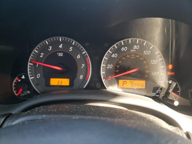 2T1BU4EE7AC291063 - 2010 TOYOTA COROLLA BASE 黑色 照片 9