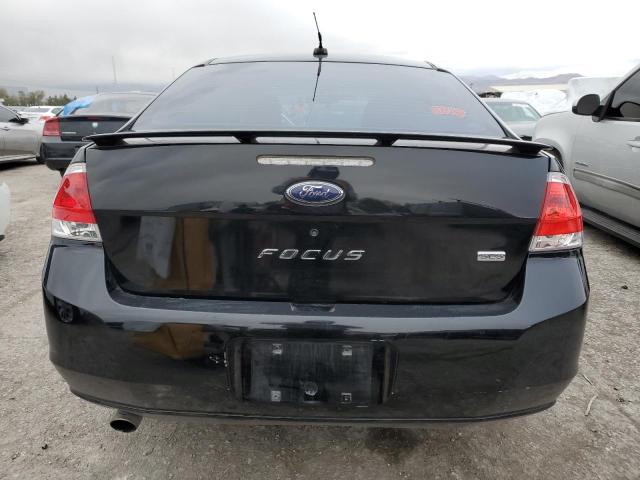 1FAHP35N98W298471 - 2008 FORD FOCUS SE BLACK photo 6