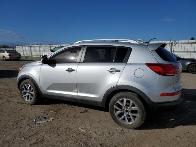 KNDPB3AC6E7596751 - 2014 KIA SPORTAGE B SILVER photo 2