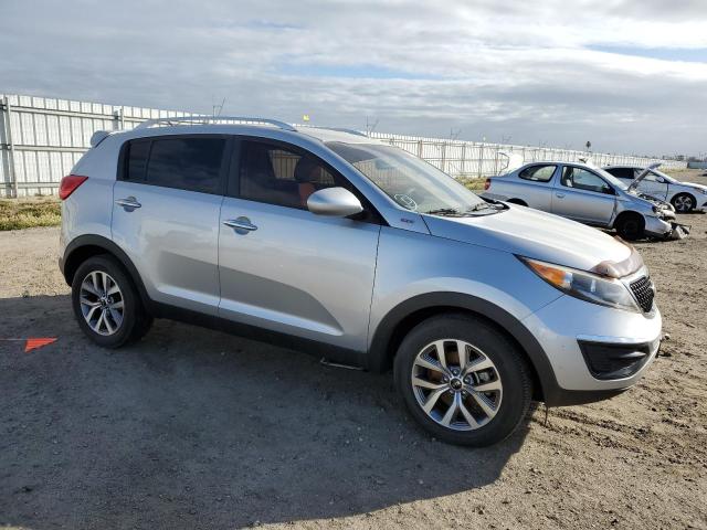 KNDPB3AC6E7596751 - 2014 KIA SPORTAGE B SILVER photo 4