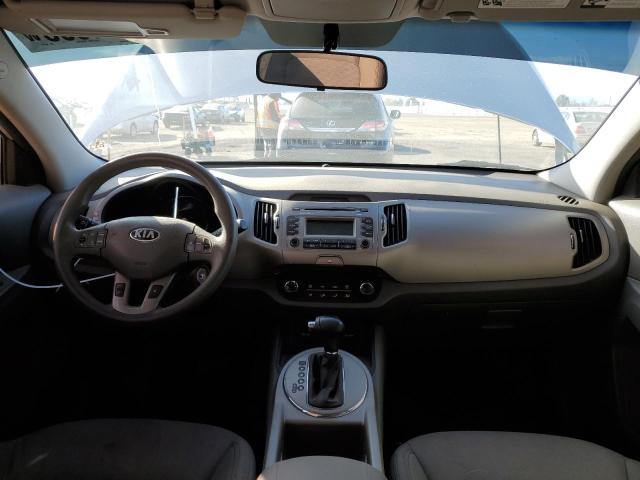 KNDPB3AC6E7596751 - 2014 KIA SPORTAGE B SILVER photo 8