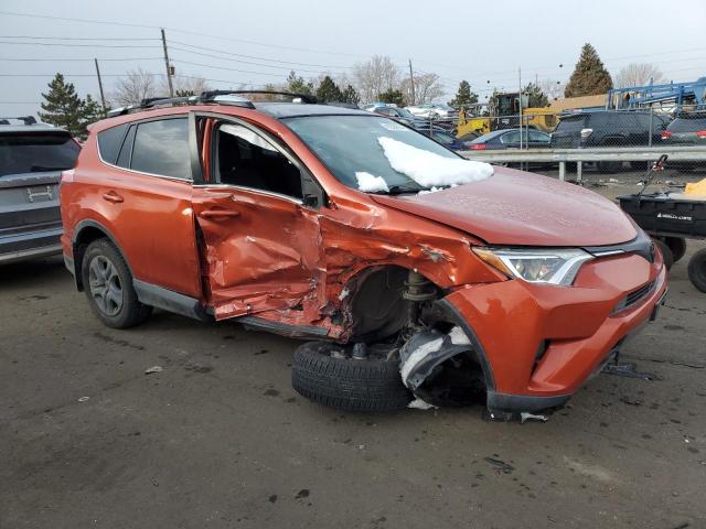 2T3BFREV3GW409910 - 2016 TOYOTA RAV4 LE ORANGE photo 4