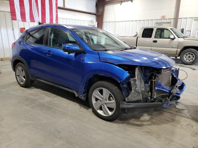 3CZRU6H52KM740500 - 2019 HONDA HR-V EX BLUE photo 4