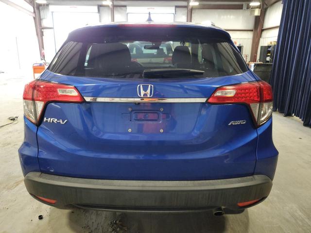 3CZRU6H52KM740500 - 2019 HONDA HR-V EX BLUE photo 6