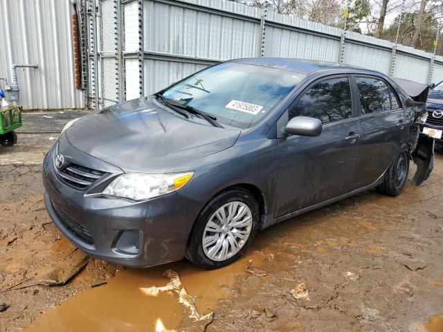 2T1BU4EE7DC922687 - 2013 TOYOTA COROLLA BASE GRAY photo 1