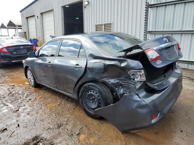 2T1BU4EE7DC922687 - 2013 TOYOTA COROLLA BASE GRAY photo 2