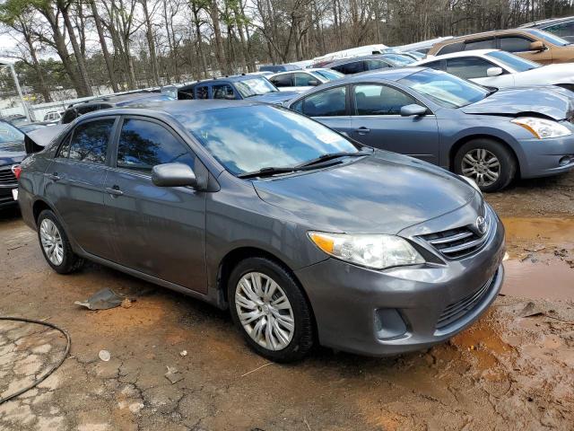 2T1BU4EE7DC922687 - 2013 TOYOTA COROLLA BASE GRAY photo 4