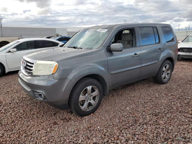 5FNYF3H71DB024058 - 2013 HONDA PILOT EXLN GRAY photo 1