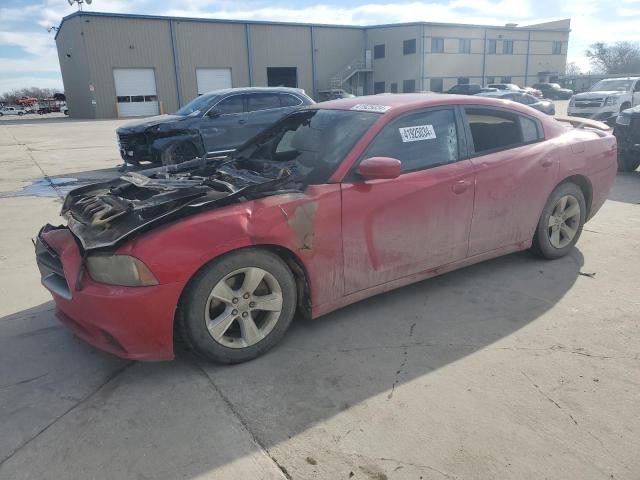 2C3CDXBG7CH300501 - 2012 DODGE CHARGER SE RED photo 1