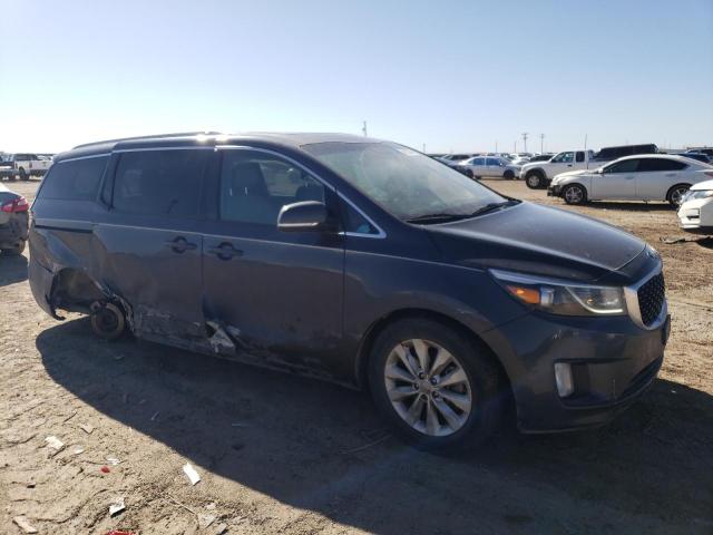 KNDMC5C10G6162356 - 2016 KIA SEDONA EX GRAY photo 4