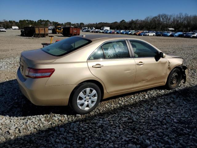 4T1BF3EK6BU678391 - 2011 TOYOTA CAMRY BASE GOLD photo 3