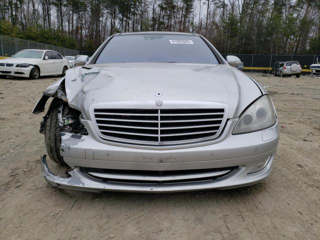 WDDNG86XX8A182967 - 2008 MERCEDES-BENZ S 550 4MATIC SILVER photo 5