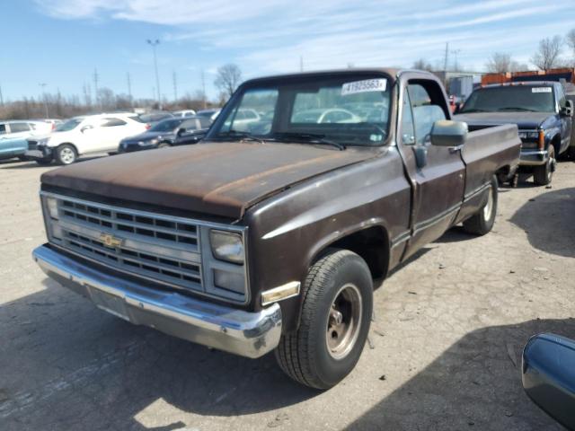 1GCDC14N7GS164333 - 1986 CHEVROLET C10 BROWN photo 1