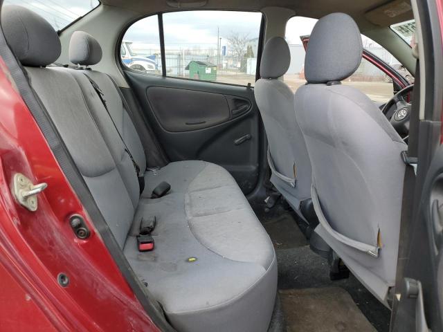 JTDBT123540328081 - 2004 TOYOTA ECHO RED photo 10