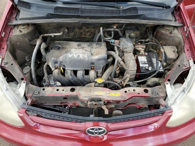 JTDBT123540328081 - 2004 TOYOTA ECHO RED photo 11