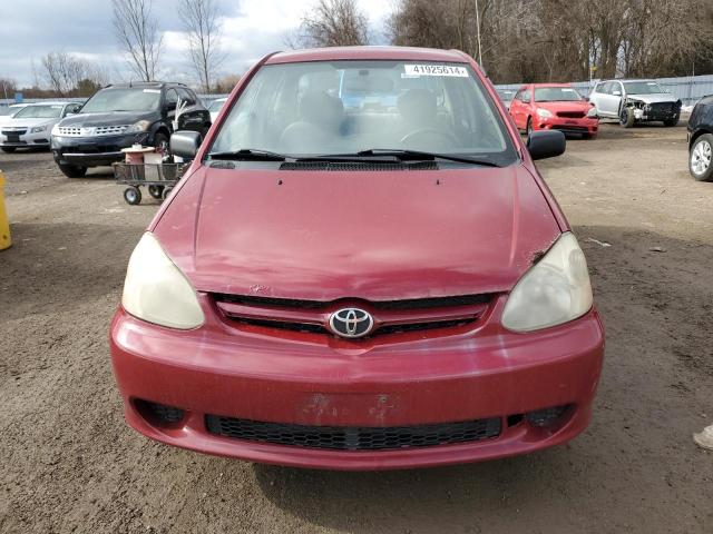 JTDBT123540328081 - 2004 TOYOTA ECHO RED photo 5