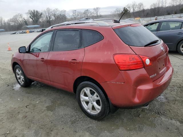 JN8AS58V88W132237 - 2008 NISSAN ROGUE S BURGUNDY photo 2