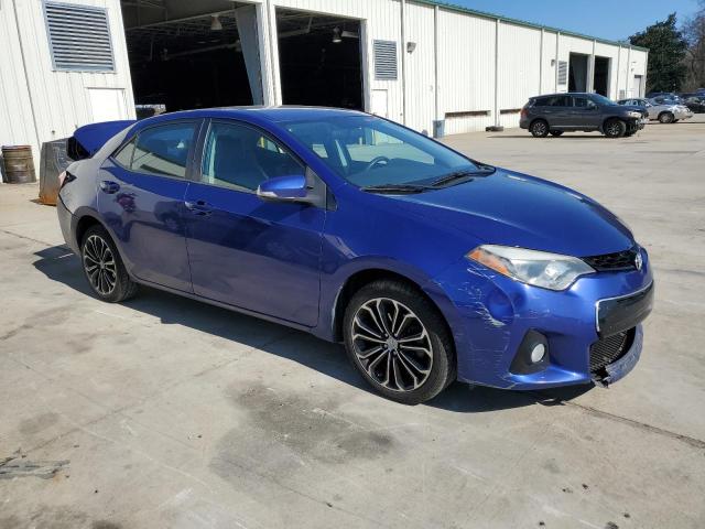 5YFBURHE9GP397659 - 2016 TOYOTA COROLLA L BLUE photo 4