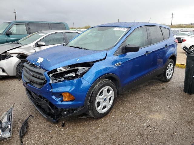 1FMCU0F71KUA80325 - 2019 FORD ESCAPE S BLUE photo 1