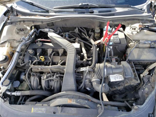 3FAHP07Z79R145073 - 2009 FORD FUSION SE SILVER photo 11