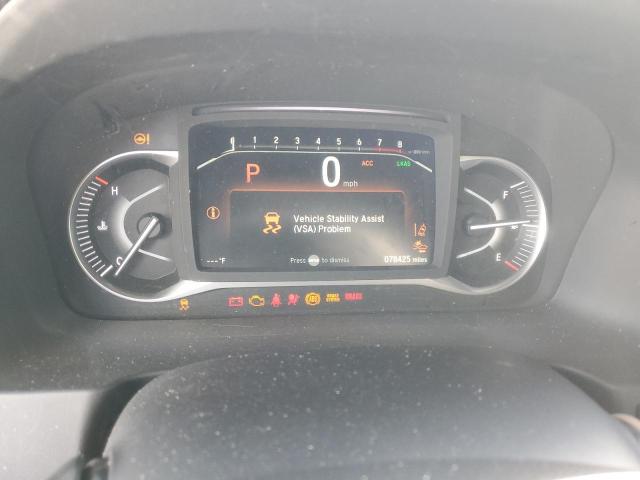 5FNYF7H55NB004855 - 2022 HONDA PASSPORT EXL ნაცრისფერი ფოტო 9