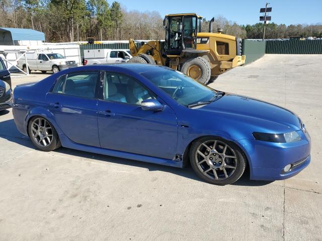 19UUA76537A014975 - 2007 ACURA TL TYPE S BLUE photo 4