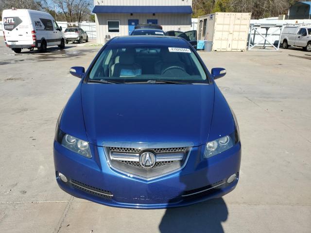 19UUA76537A014975 - 2007 ACURA TL TYPE S BLUE photo 5