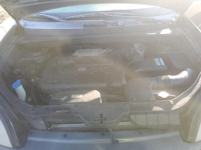 KM8JM12B38U712631 - 2008 HYUNDAI TUCSON GLS GRAY photo 11