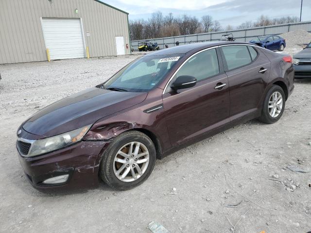 5XXGM4A78DG131123 - 2013 KIA OPTIMA LX BURGUNDY photo 1