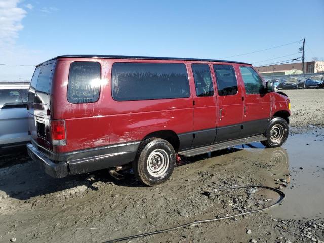 1FBSS31L23HA17809 - 2003 FORD ECONOLINE E350 SUPER DUTY WAGON BURGUNDY photo 3